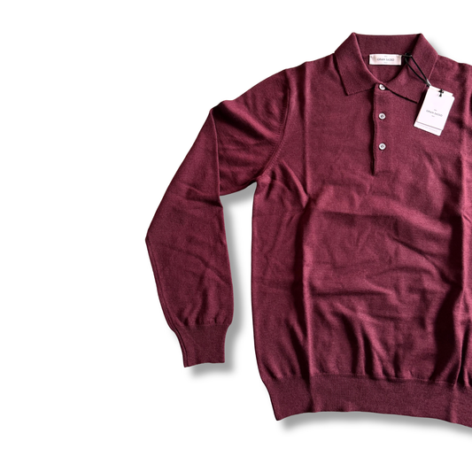 GRAN SASSO POLO BORDEAUX - CINQUANTOTTO PESARO | Negozio di abbigliamento