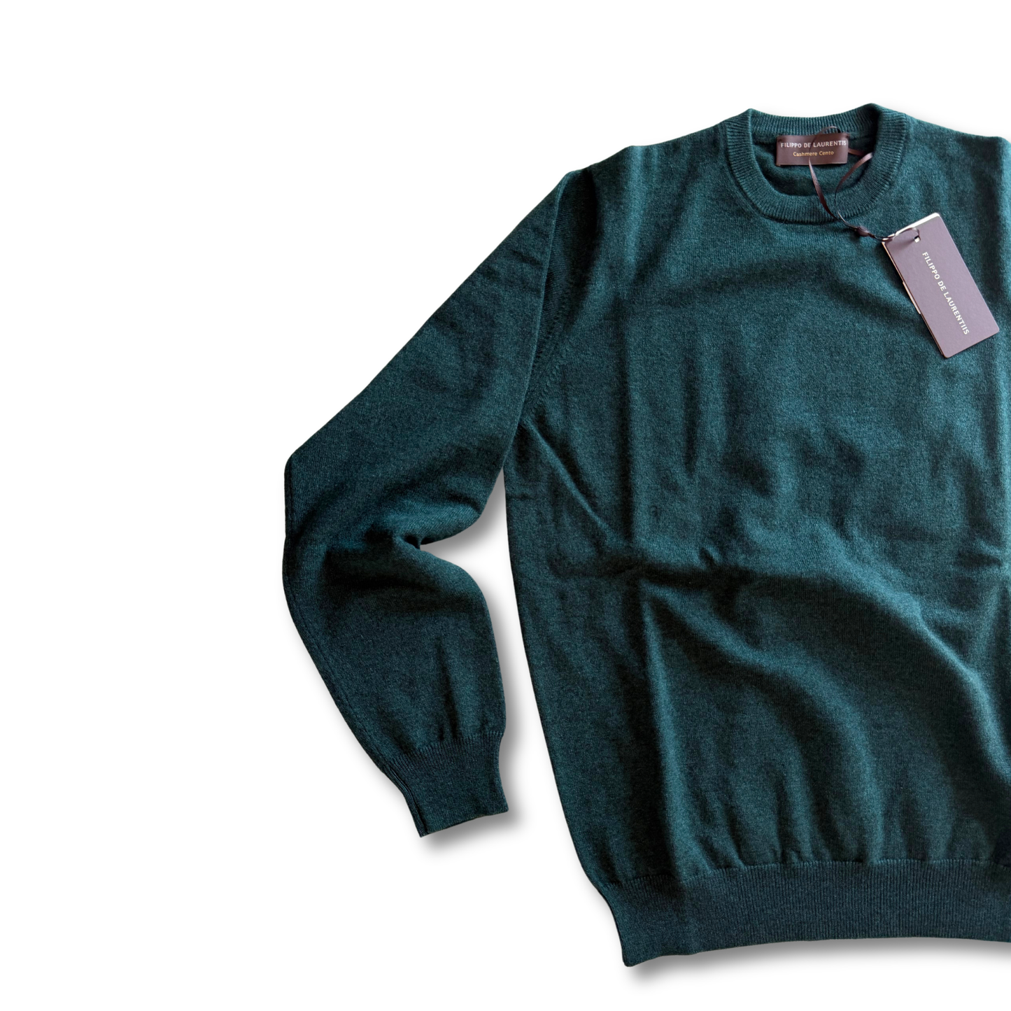 FILIPPO DE LAURENTIIS 100 CASHMERE VERDE