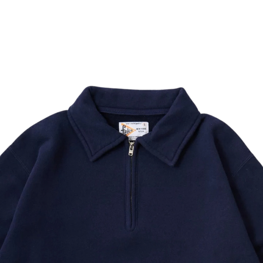 FELCO HALF ZIP ITALIAN NAVY