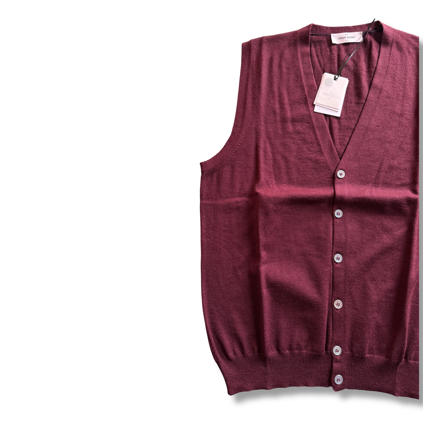 GRAN SASSO GILET BORDEAUX