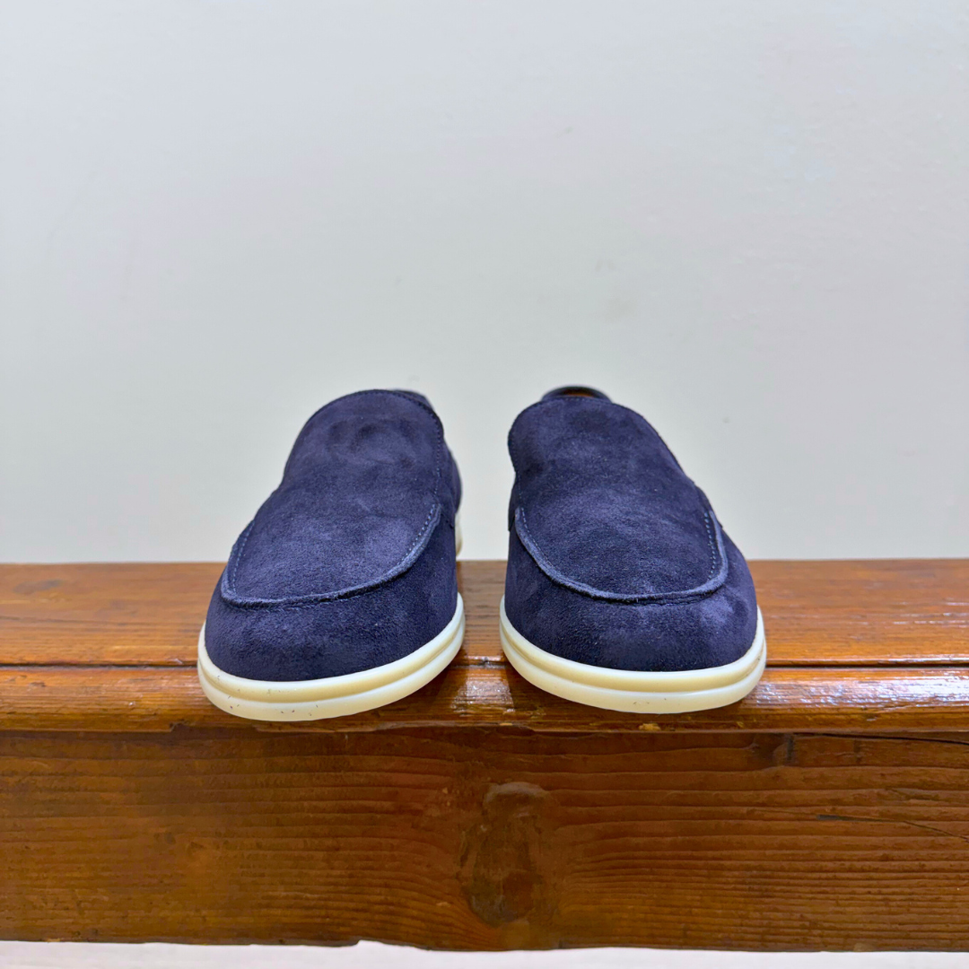 BERWICK 1707 MOCASSINO SLIP ON 5543 BLU - CINQUANTOTTO PESARO | Negozio di abbigliamento