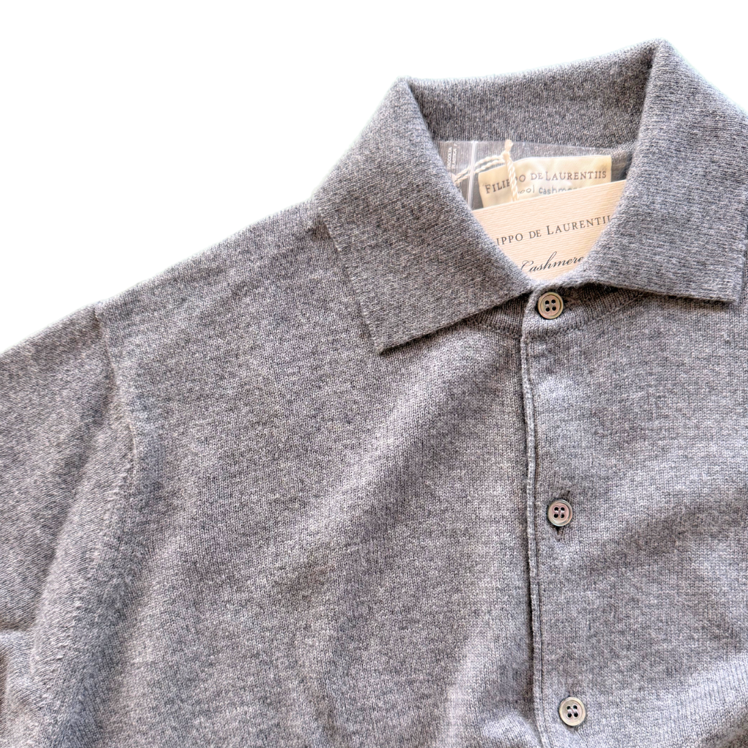 FILIPPO DE LAURENTIIS CAMICIA LANA CASHMERE