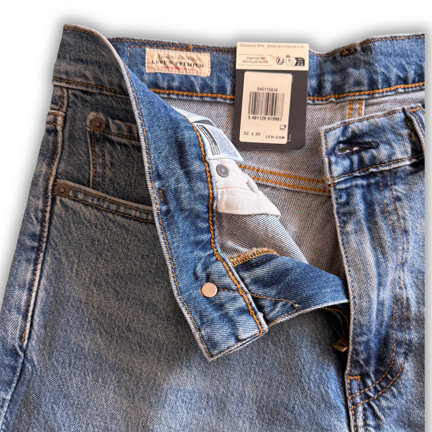 LEVI'S DENIM 511 LAVAGGIO CHIARO