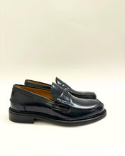 Carica l&#39;immagine nel visualizzatore di Gallery, BERWICK PENNY LOAFER SPAZZOLATO BLU
