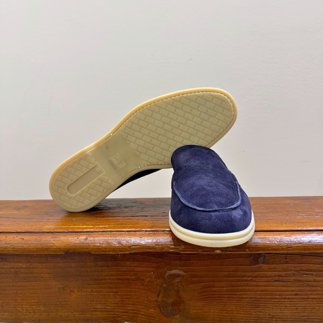 BERWICK 1707 MOCASSINO SLIP ON 5543 BLU - CINQUANTOTTO PESARO | Negozio di abbigliamento