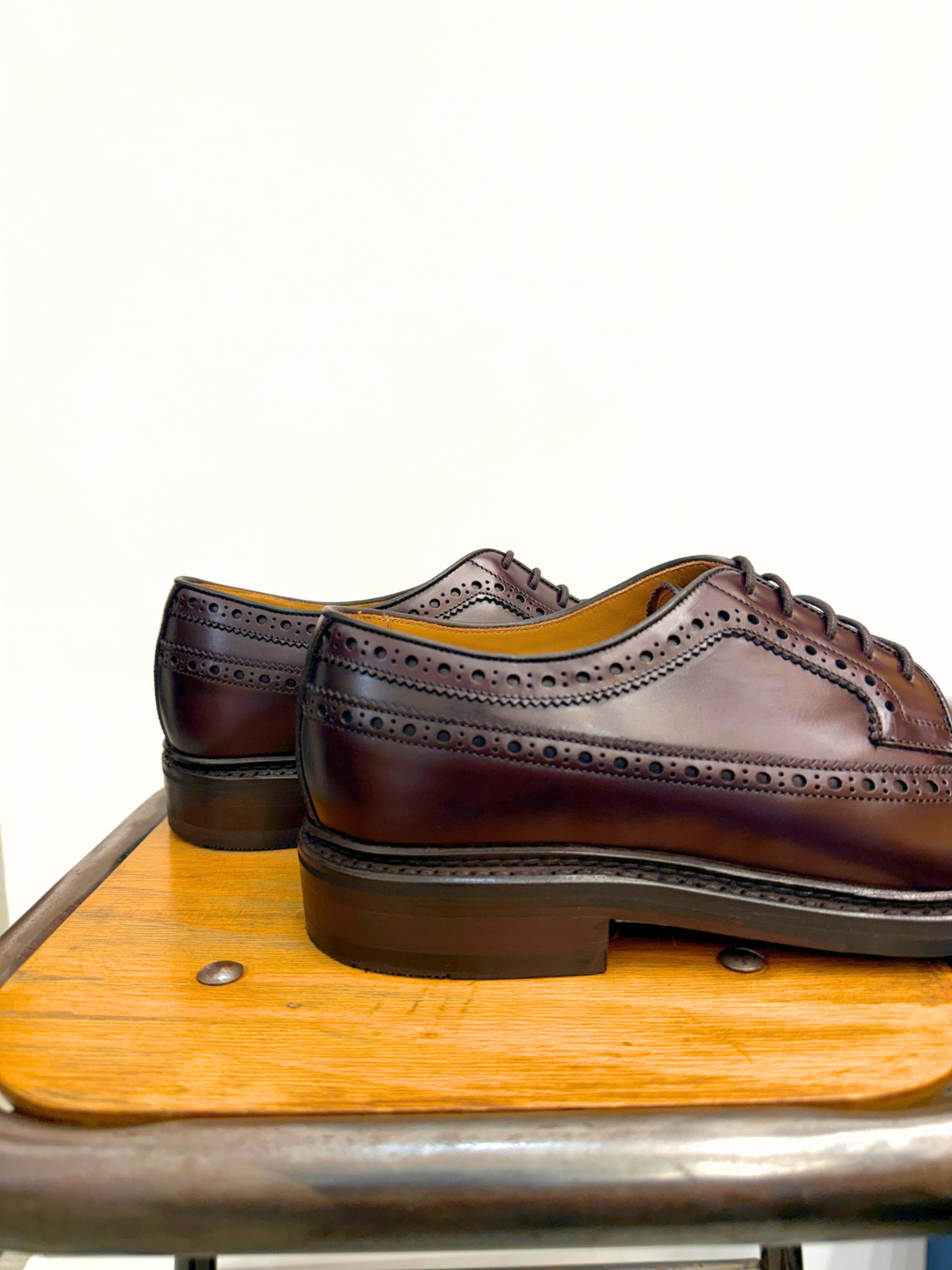 BERWICK BROGUE 4794 MORO FONDO GOMMA CUOIO
