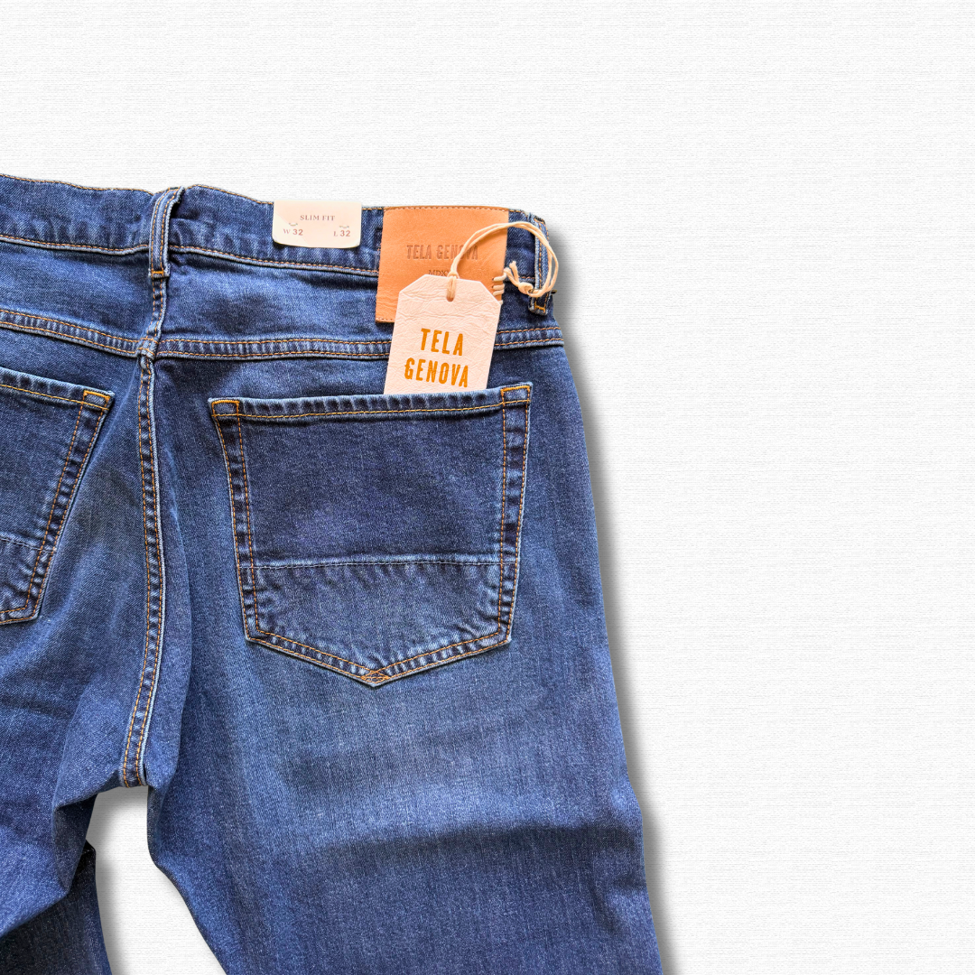 TELA GENOVA COSMY MEDIUM WASH - CINQUANTOTTO PESARO | Negozio di abbigliamento