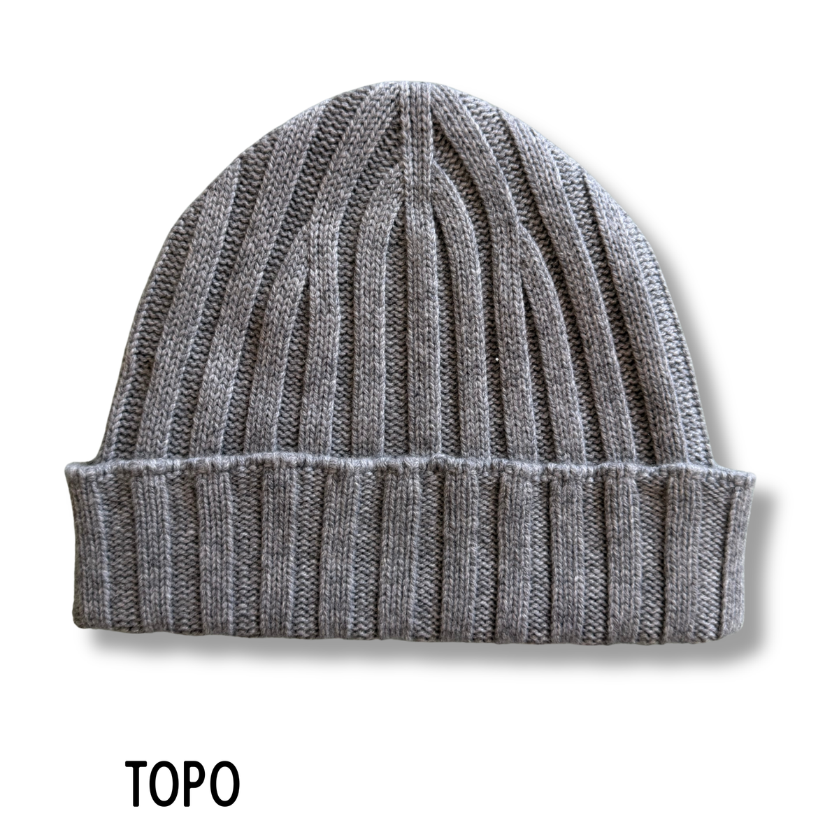 FILIPPO DE LAURENTIIS CUFFIA CASHMERE TOPO