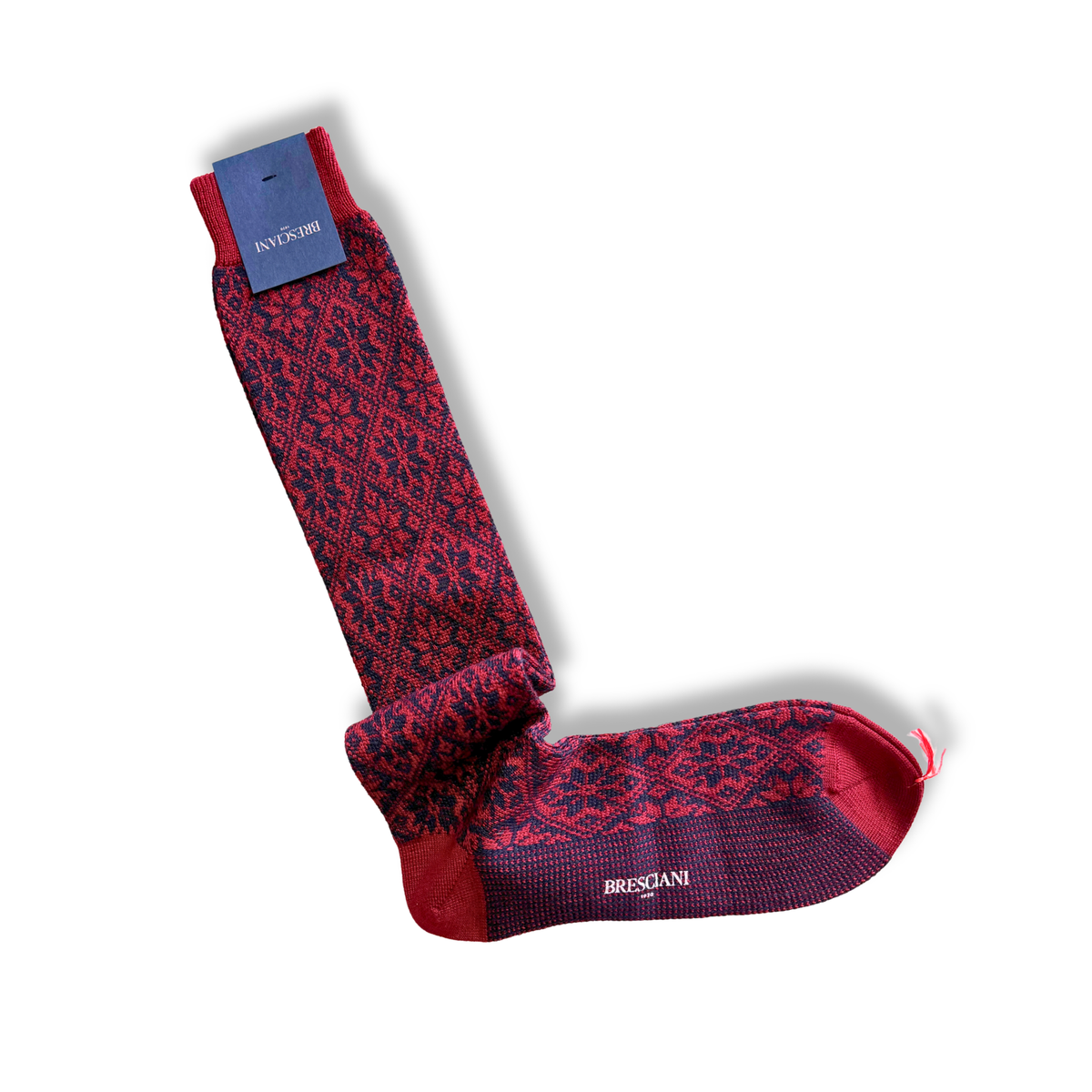 BRESCIANI CALZA GHIRLANDA BORDEAUX