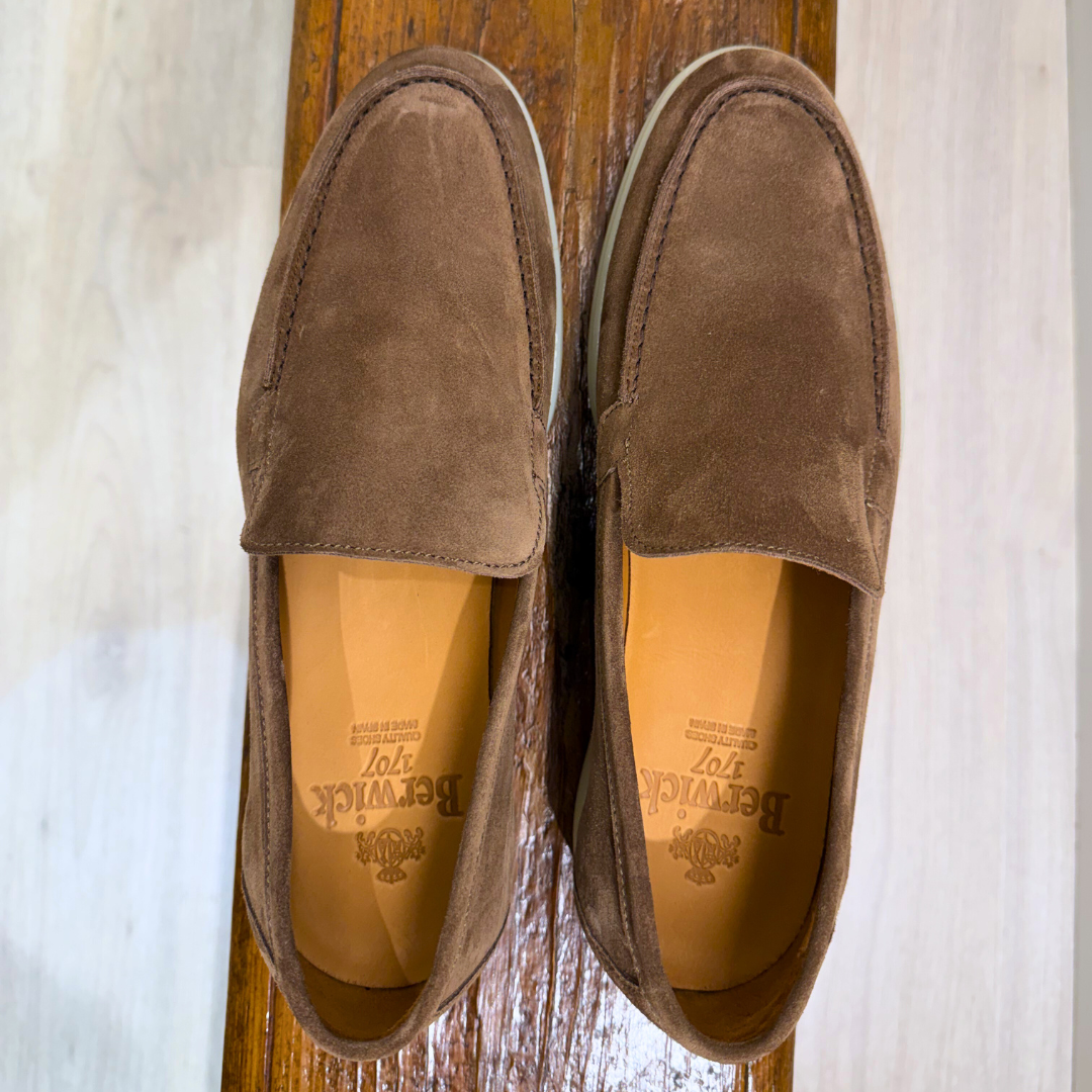 BERWICK 1707 5543 MOCASSINO SLIP ON  CHOCOLATE - CINQUANTOTTO PESARO | Negozio di abbigliamento