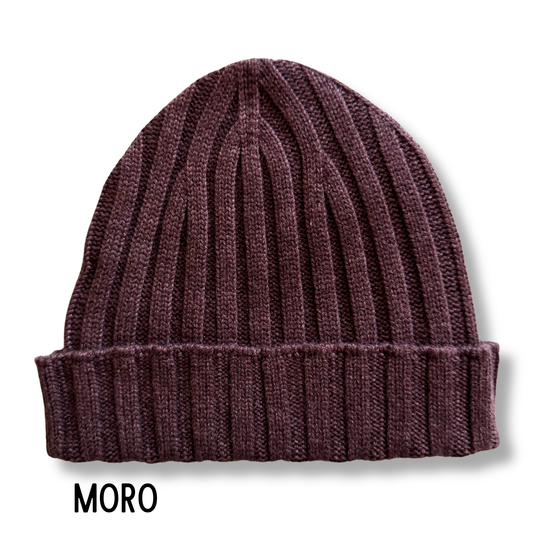 FILIPPO DE LAURENTIIS CUFFIA CASHMERE MORO