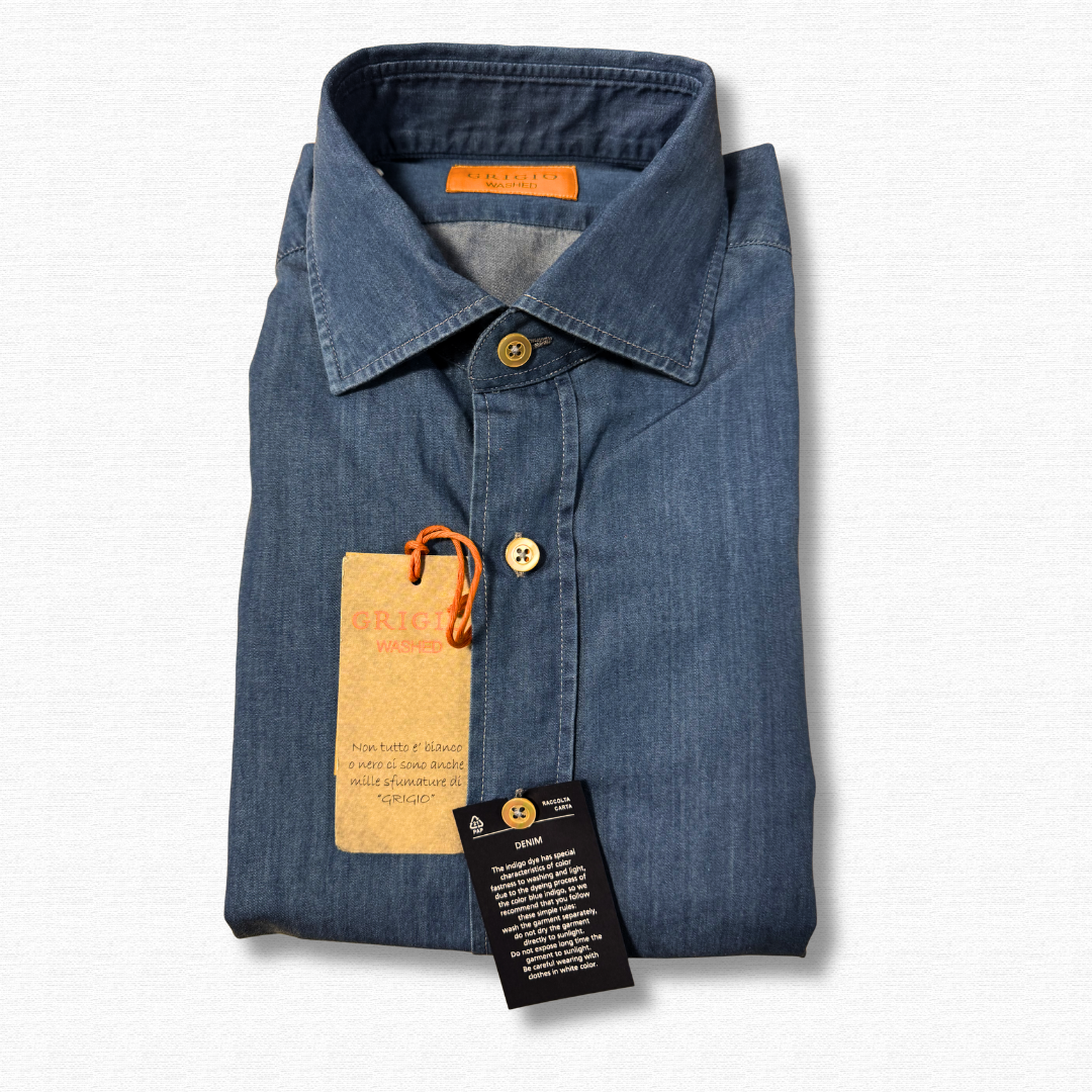 GRIGIO DENIM WASH - CINQUANTOTTO PESARO | Negozio di abbigliamento