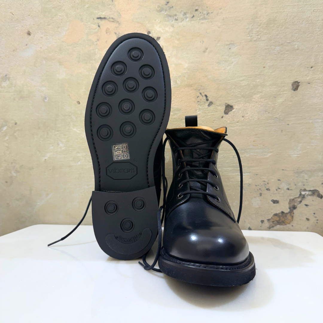 BERWICK 1707 SHOES SCARPONCINO NERO