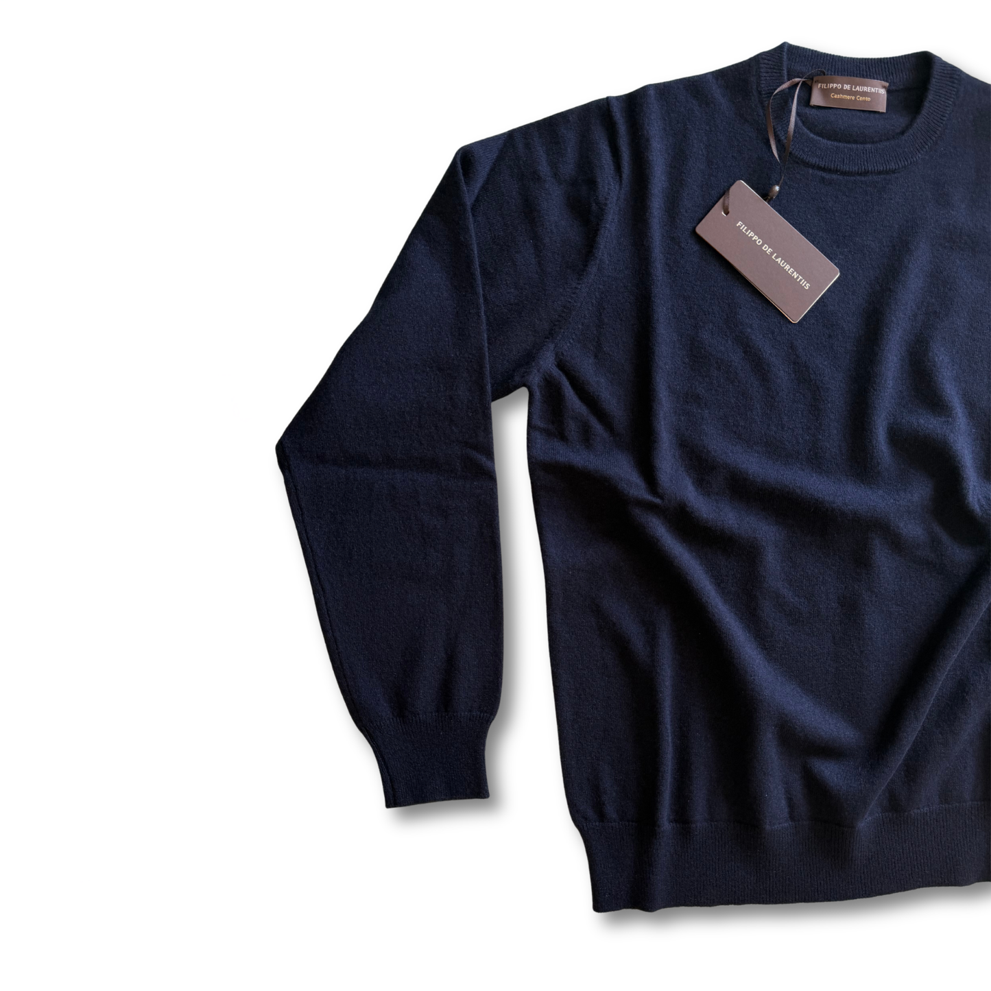 FILIPPO DE LAURENTIIS 100 CASHMERE NAVY