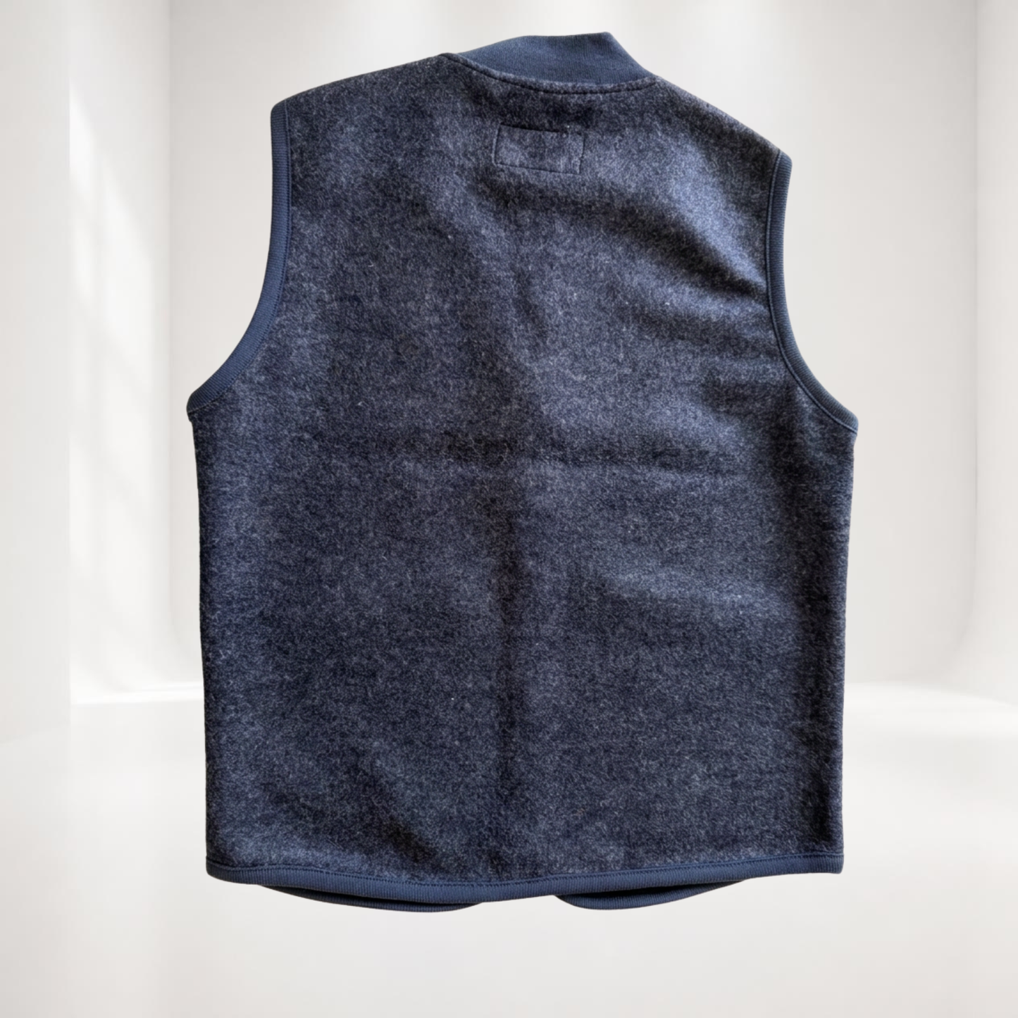 BLKER GILET BOILED INDACO