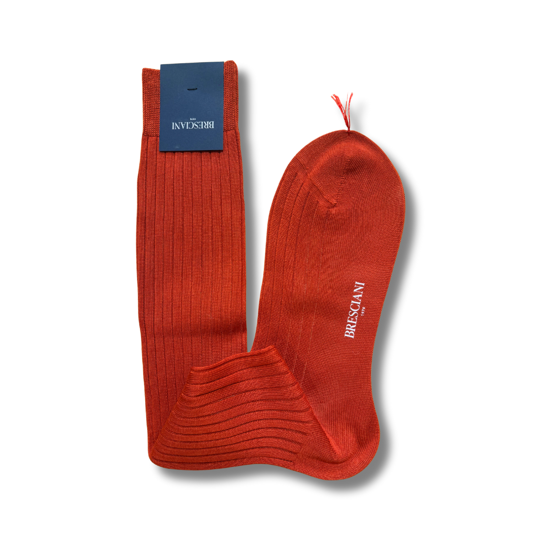 BRESCIANI UNITO MATTONE 100% COTONE