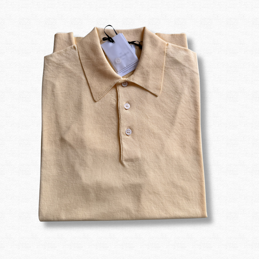 GRAN SASSO POLO MANICA CORTA GIALLO - CINQUANTOTTO PESARO | Negozio di abbigliamento