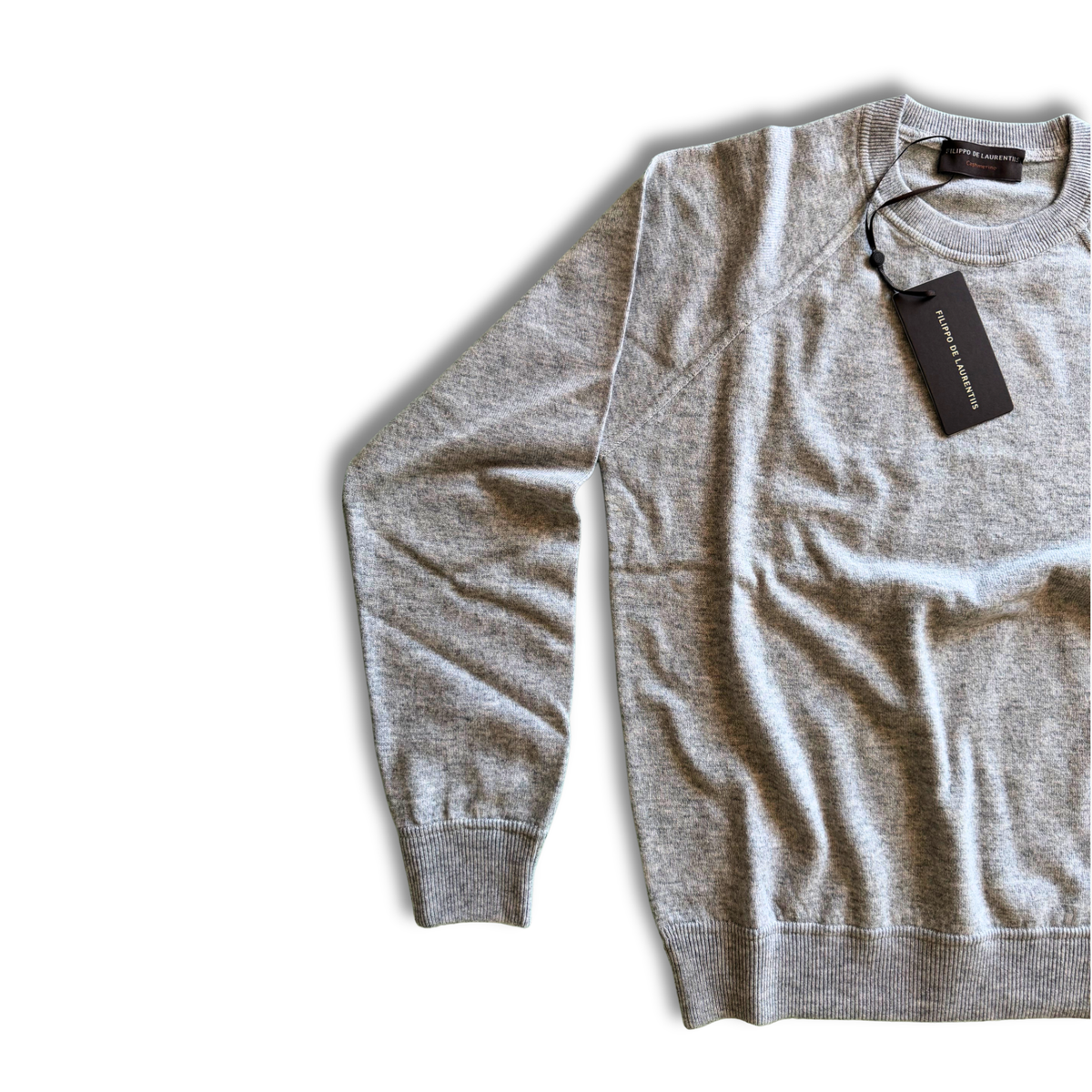 FILIPPO DE LAURENTIIS TAGLIO FELPA GREY MELANGE - CINQUANTOTTO PESARO | Negozio di abbigliamento