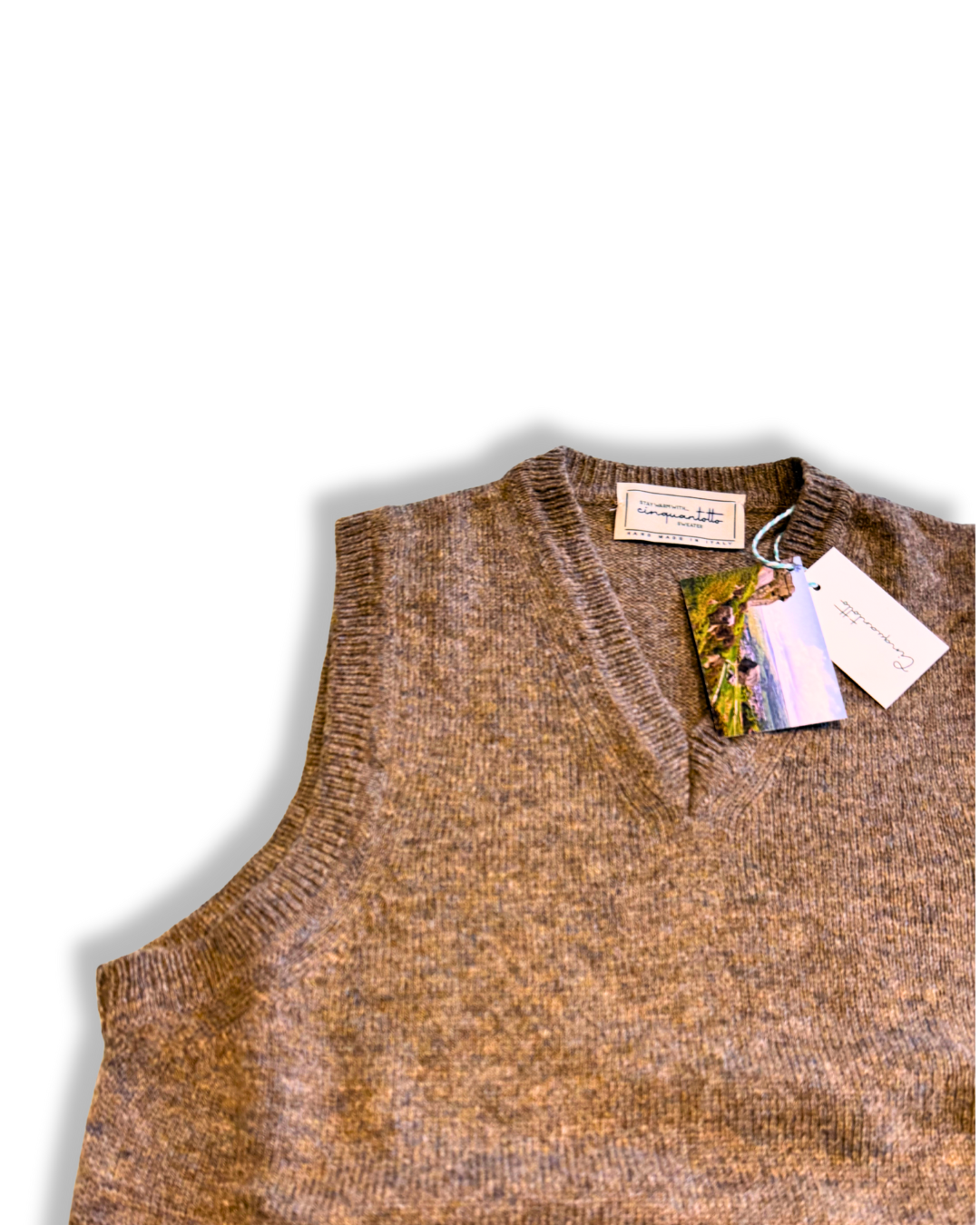 CINQUANTOTTO 
GILET SHETLAND