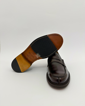 Carica l&#39;immagine nel visualizzatore di Gallery, BERWICK PENNY LOAFER SPAZZOLATO MORO
