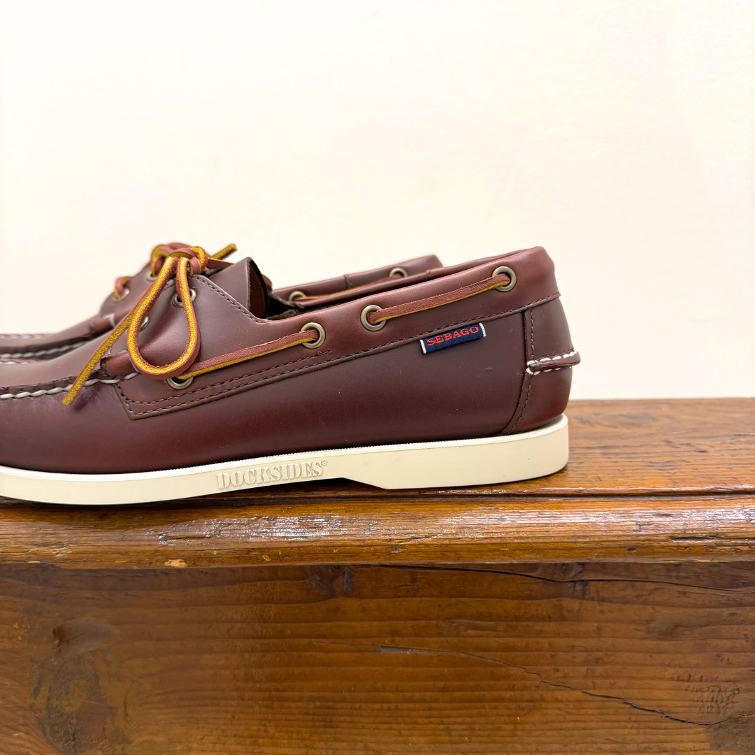 SEBAGO DOCKSIDES PORTLAND WAXED BROWN - CINQUANTOTTO PESARO | Negozio di abbigliamento