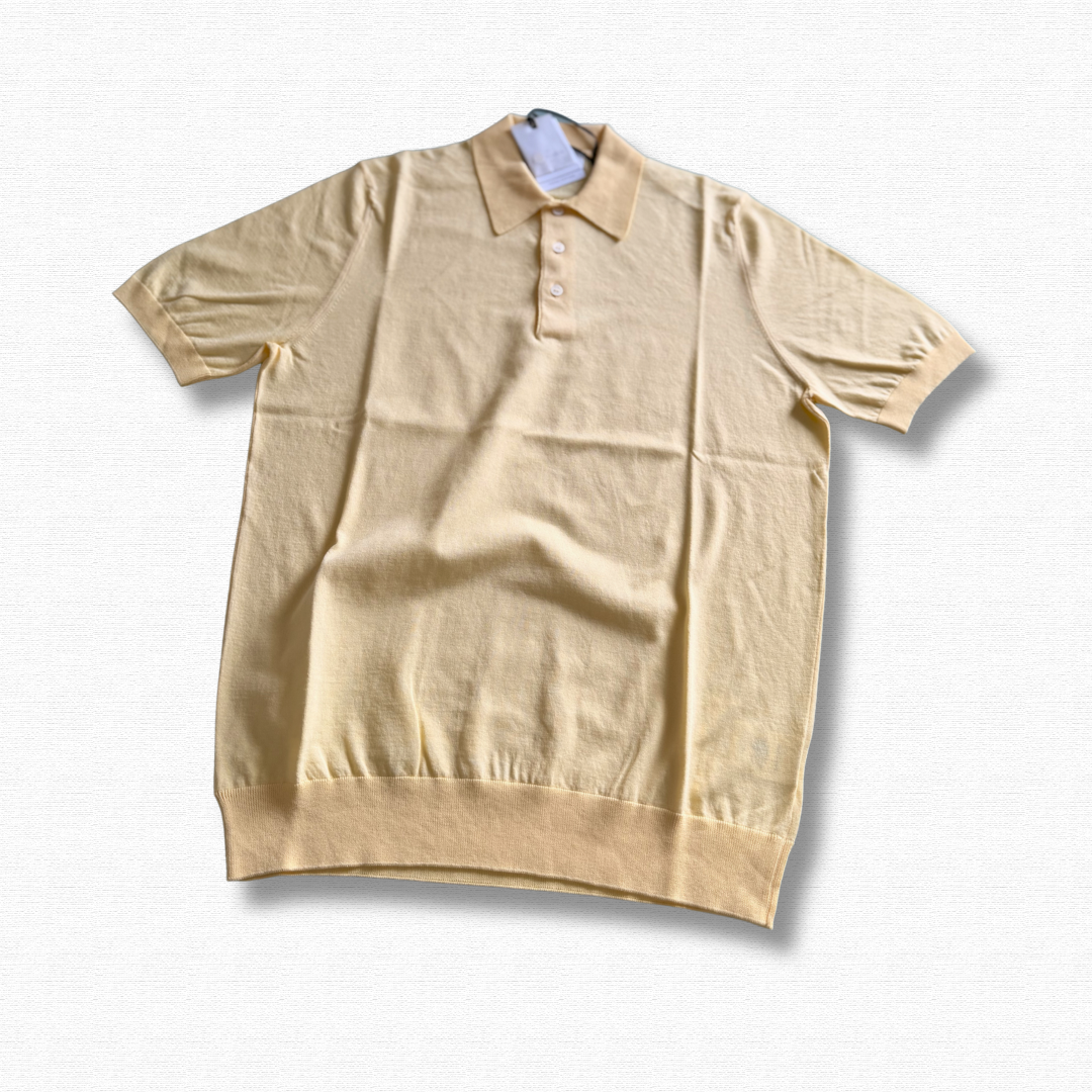 GRAN SASSO POLO MANICA CORTA GIALLO - CINQUANTOTTO PESARO | Negozio di abbigliamento