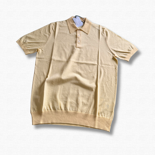 GRAN SASSO POLO MANICA CORTA GIALLO - CINQUANTOTTO PESARO | Negozio di abbigliamento