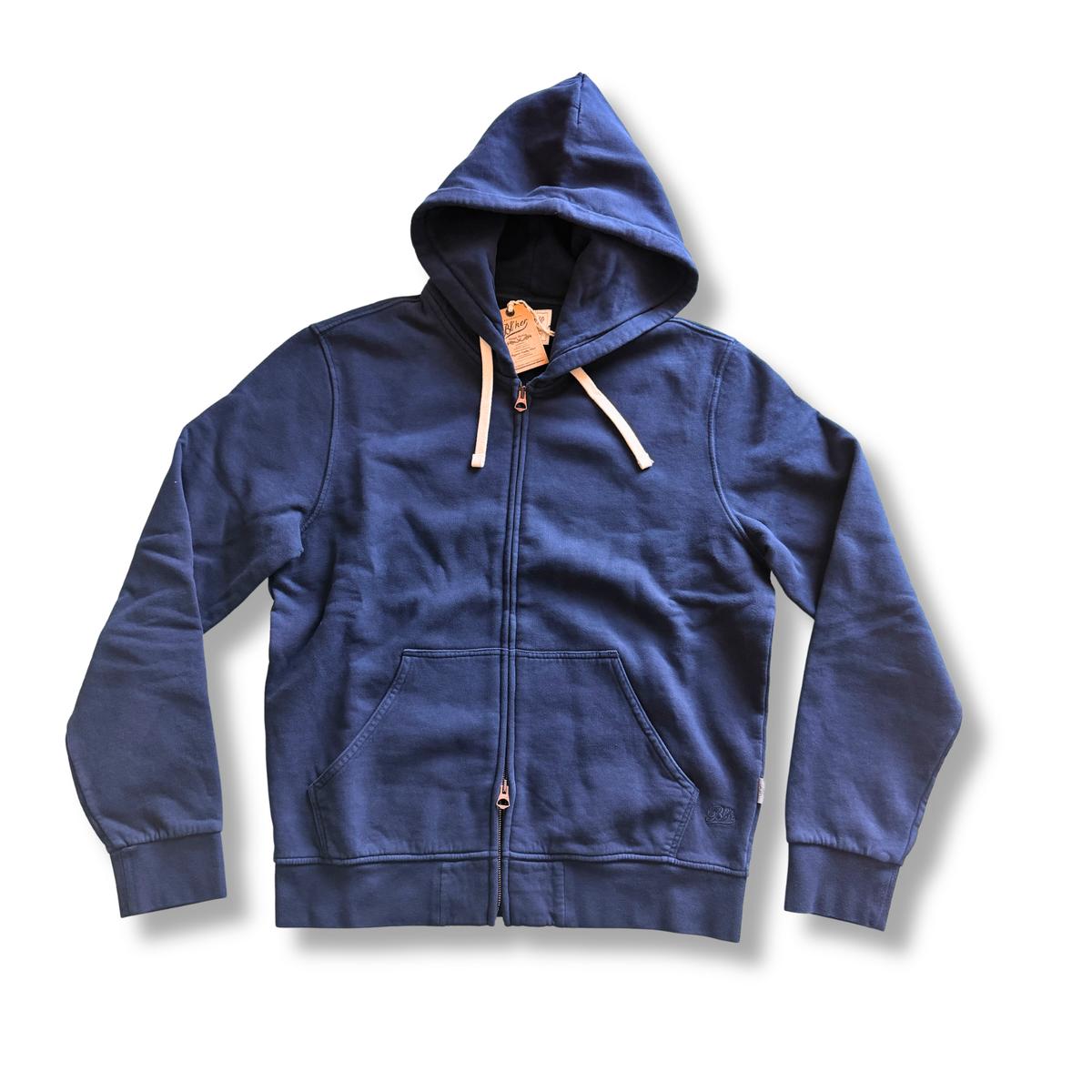 BLKER FELPA FULL ZIP BLU