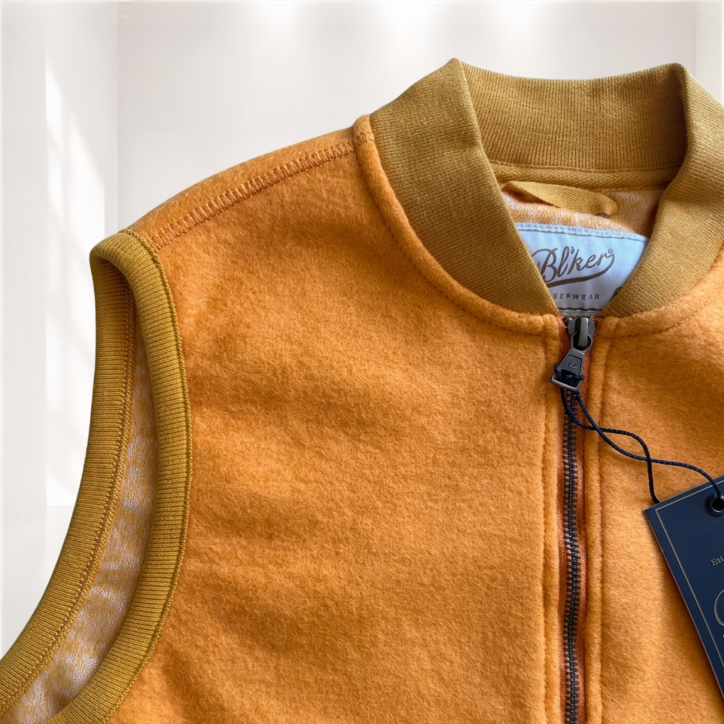 BLKER GILET BOILED YELLOW