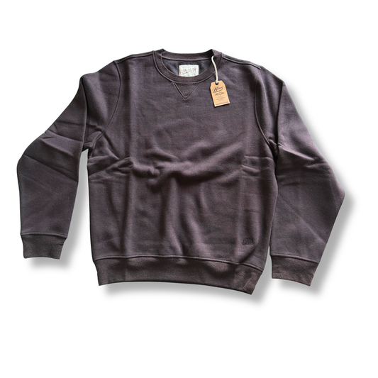 BLKER FELPA GIROCOLLO BROWN - CINQUANTOTTO PESARO | Negozio di abbigliamento