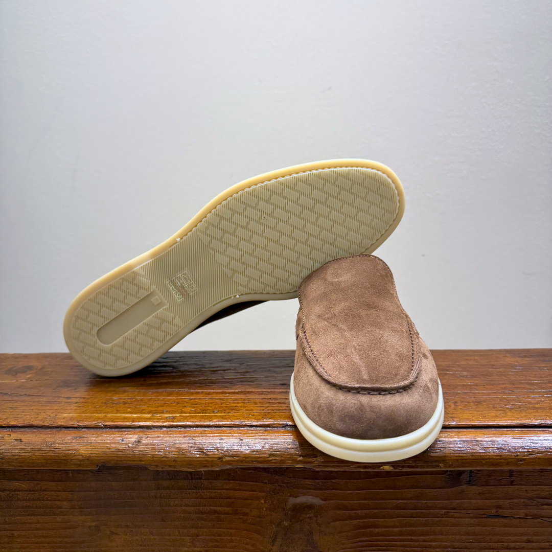 BERWICK 1707 5543 MOCASSINO SLIP ON  CHOCOLATE - CINQUANTOTTO PESARO | Negozio di abbigliamento