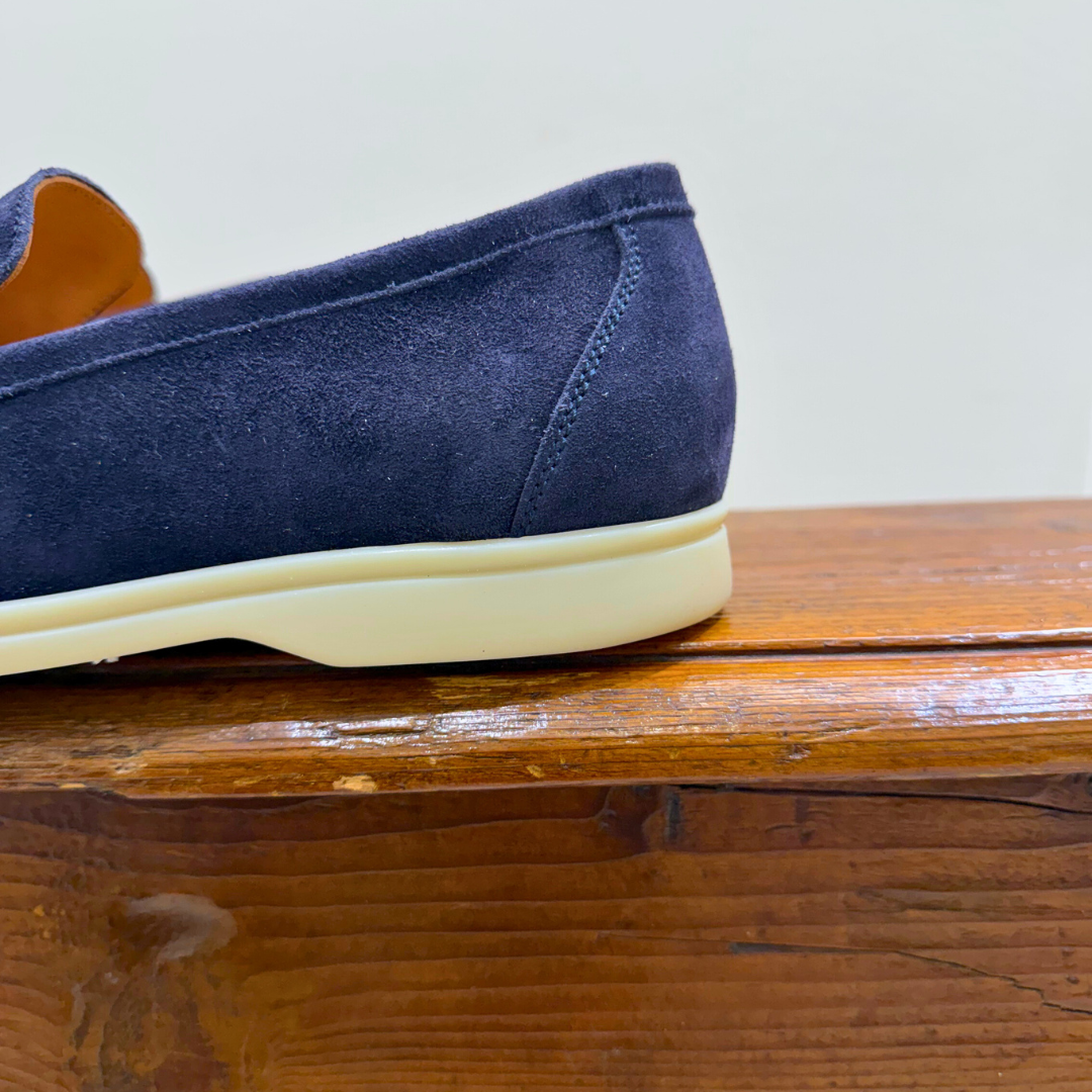 BERWICK 1707 MOCASSINO SLIP ON 5543 BLU - CINQUANTOTTO PESARO | Negozio di abbigliamento