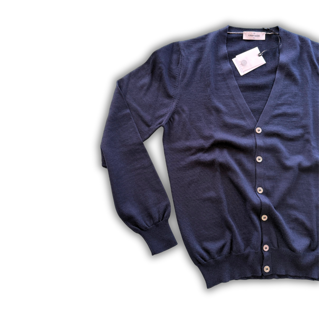 GRAN SASSO CARDIGAN V BOTTONI