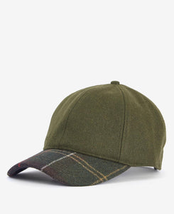 BARBOUR ROKER SPORTS HATS FOREST GREEN/CLASSIC