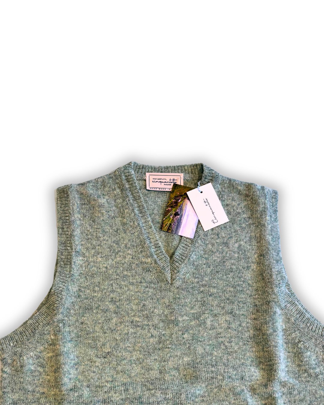 CINQUANTOTTO 
GILET SHETLAND