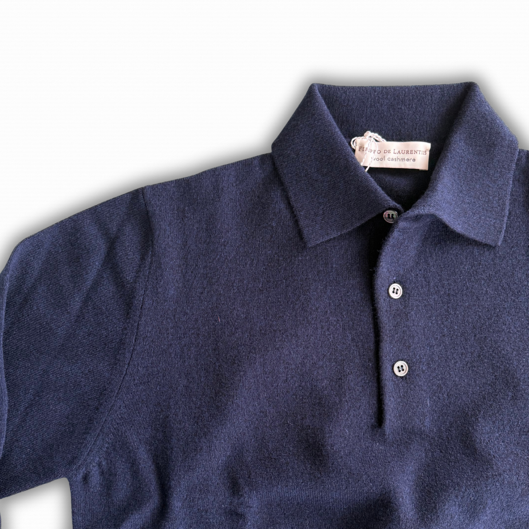 FILIPPO DE LAURENTIIS POLO LANA E CASHMERE