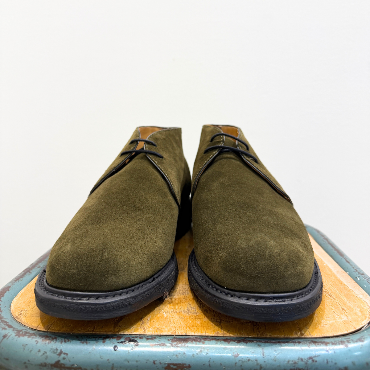 BERWICK POLACCHINO 635 REPELLO HUNTER GREEN FONDO CREPE PUNTA CUOIO