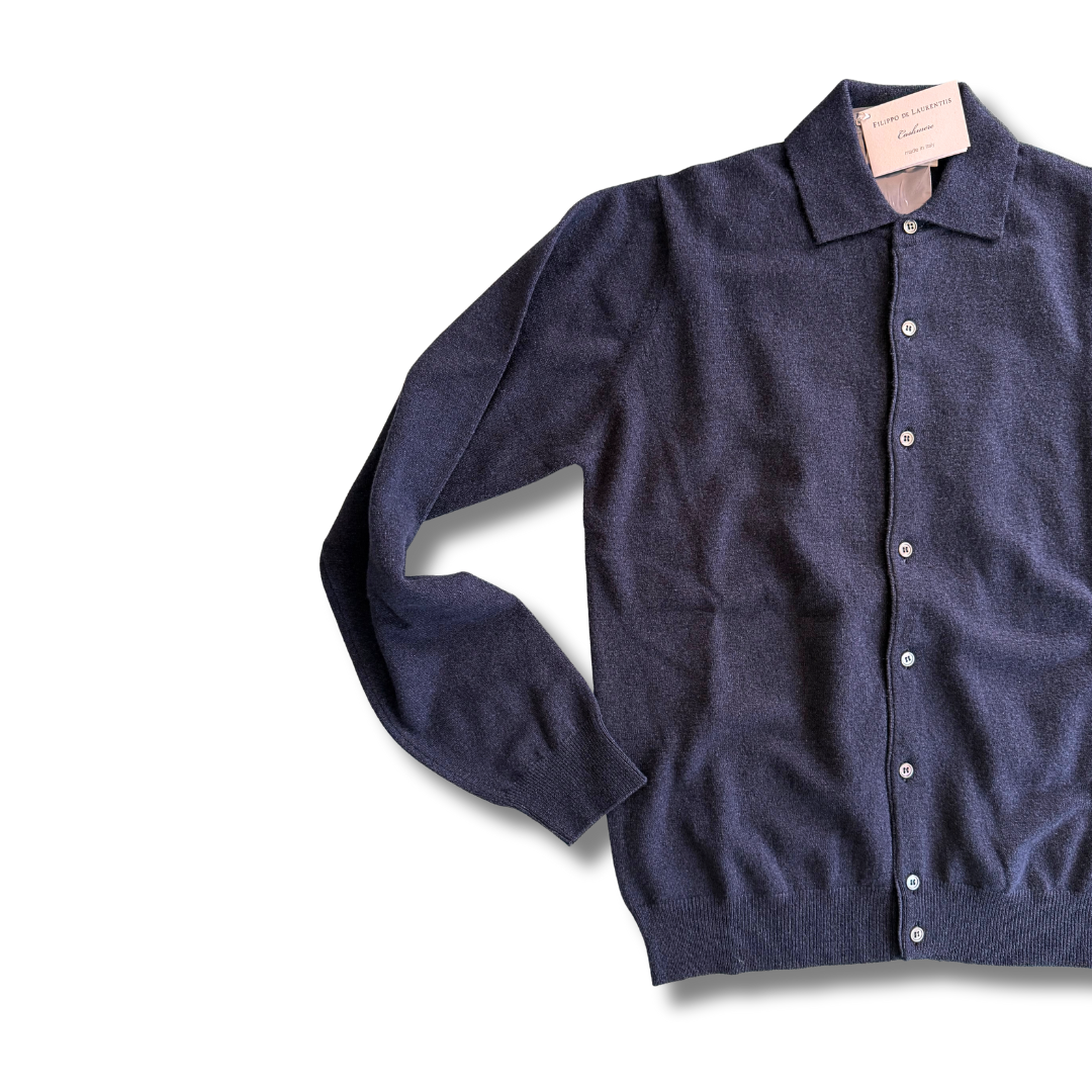 FILIPPO DE LAURENTIIS CAMICIA LANA CASHMERE