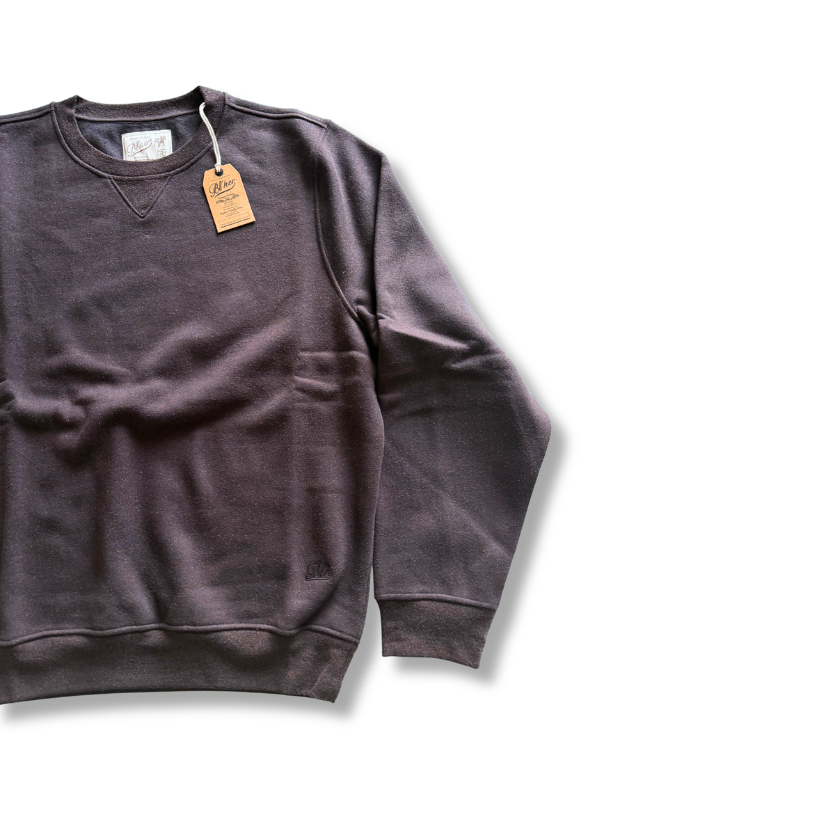 BLKER FELPA GIROCOLLO BROWN