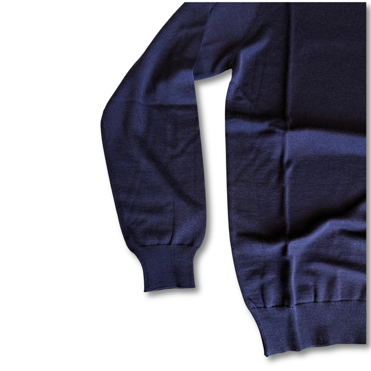 FILIPPO DE LAURENTIIS GIROCOLLO ROYAL MERINO BLU NAVY - CINQUANTOTTO PESARO | Negozio di abbigliamento