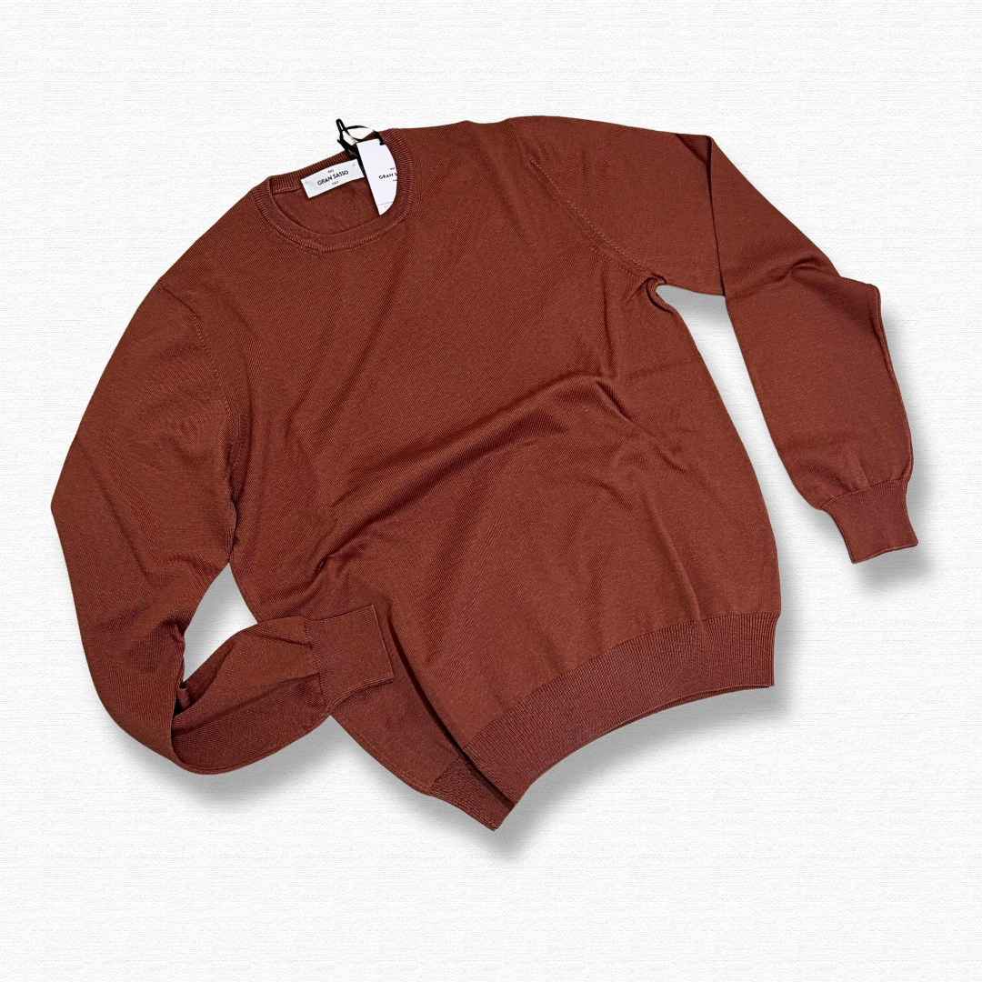 GRAN SASSO GIROCOLLO TERRA COTTA - CINQUANTOTTO PESARO | Negozio di abbigliamento