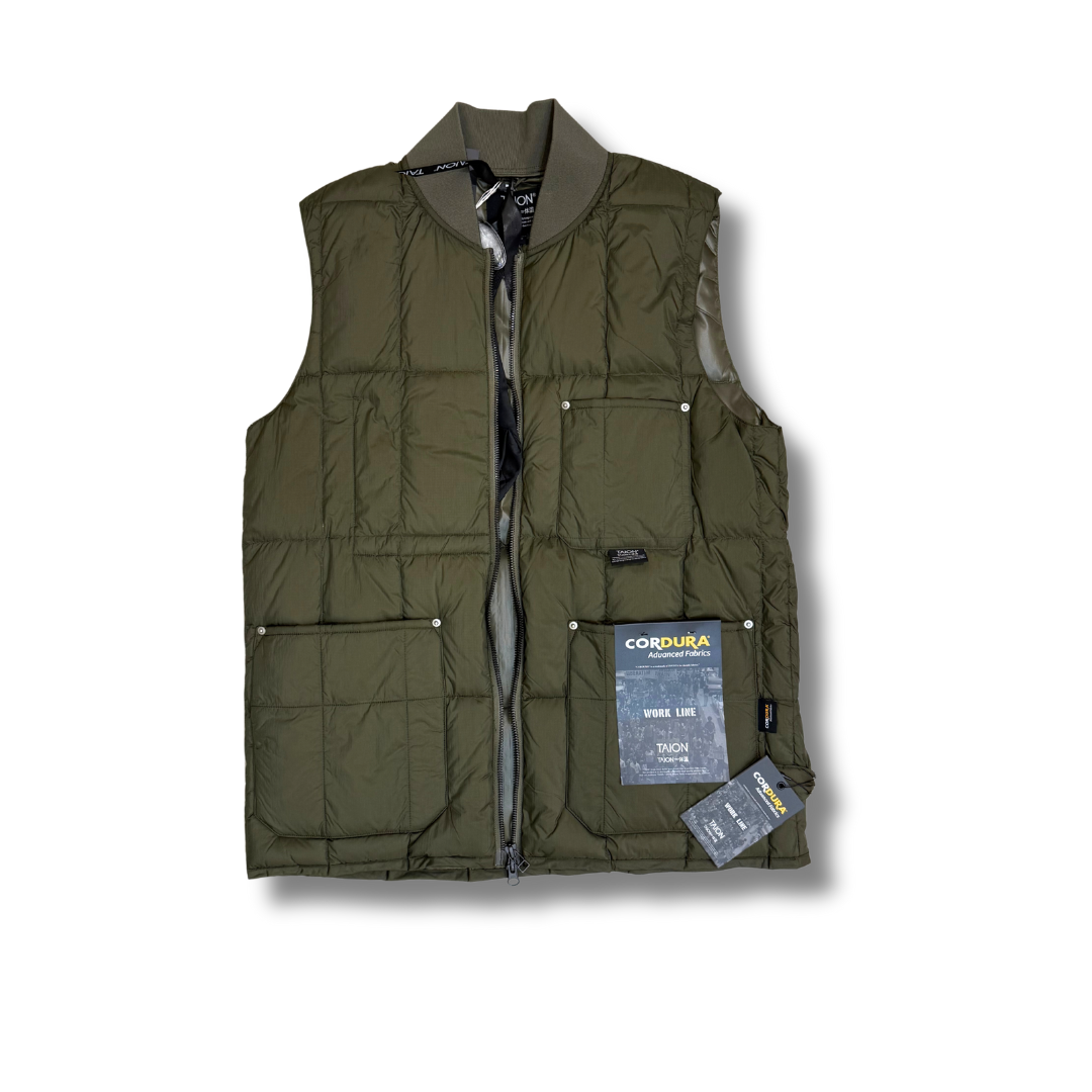 TAION CORDURA WORK DOWN VEST