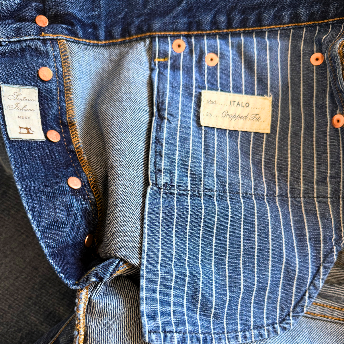 TELA GENOVA ITALO DENIM WASHED - CINQUANTOTTO PESARO | Negozio di abbigliamento