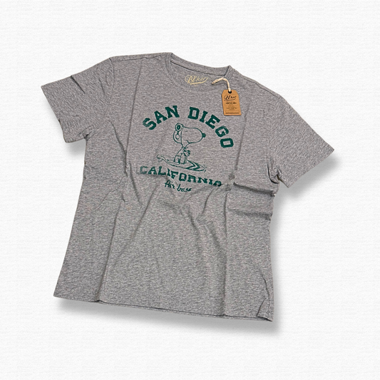 BLKER T SHIRT SAN DIEGO GRIGIO - CINQUANTOTTO PESARO | Negozio di abbigliamento