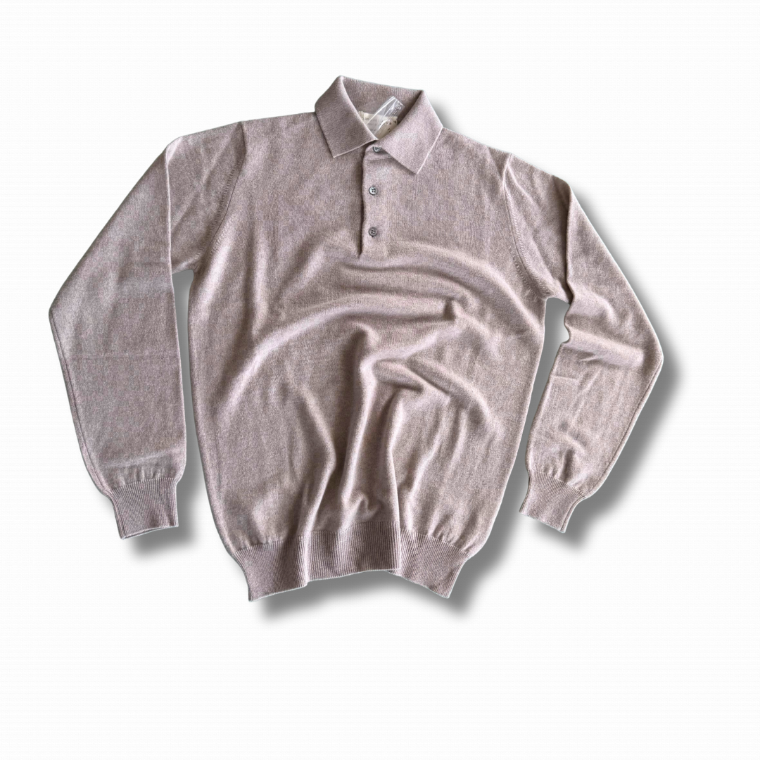 FILIPPO DE LAURENTIIS POLO LANA E CASHMERE