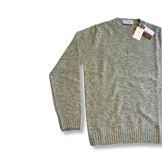 CINQUANTOTTO GIROCOLLO SHETLAND SALVIA