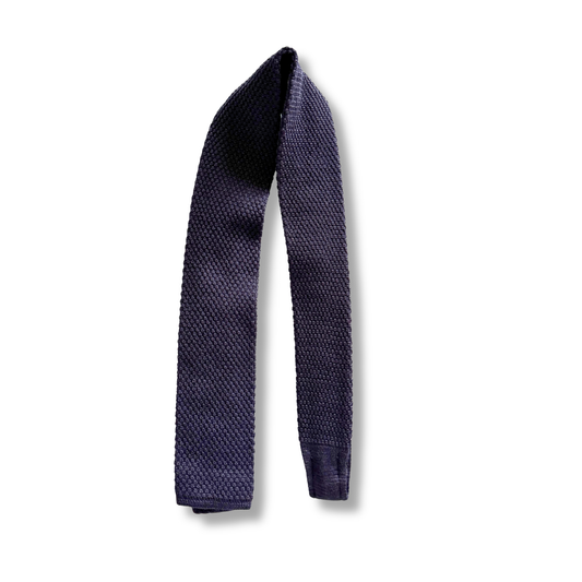 CALABRESE CRAVATTA IN MAGLIA BLU NAVY - CINQUANTOTTO PESARO | Negozio di abbigliamento