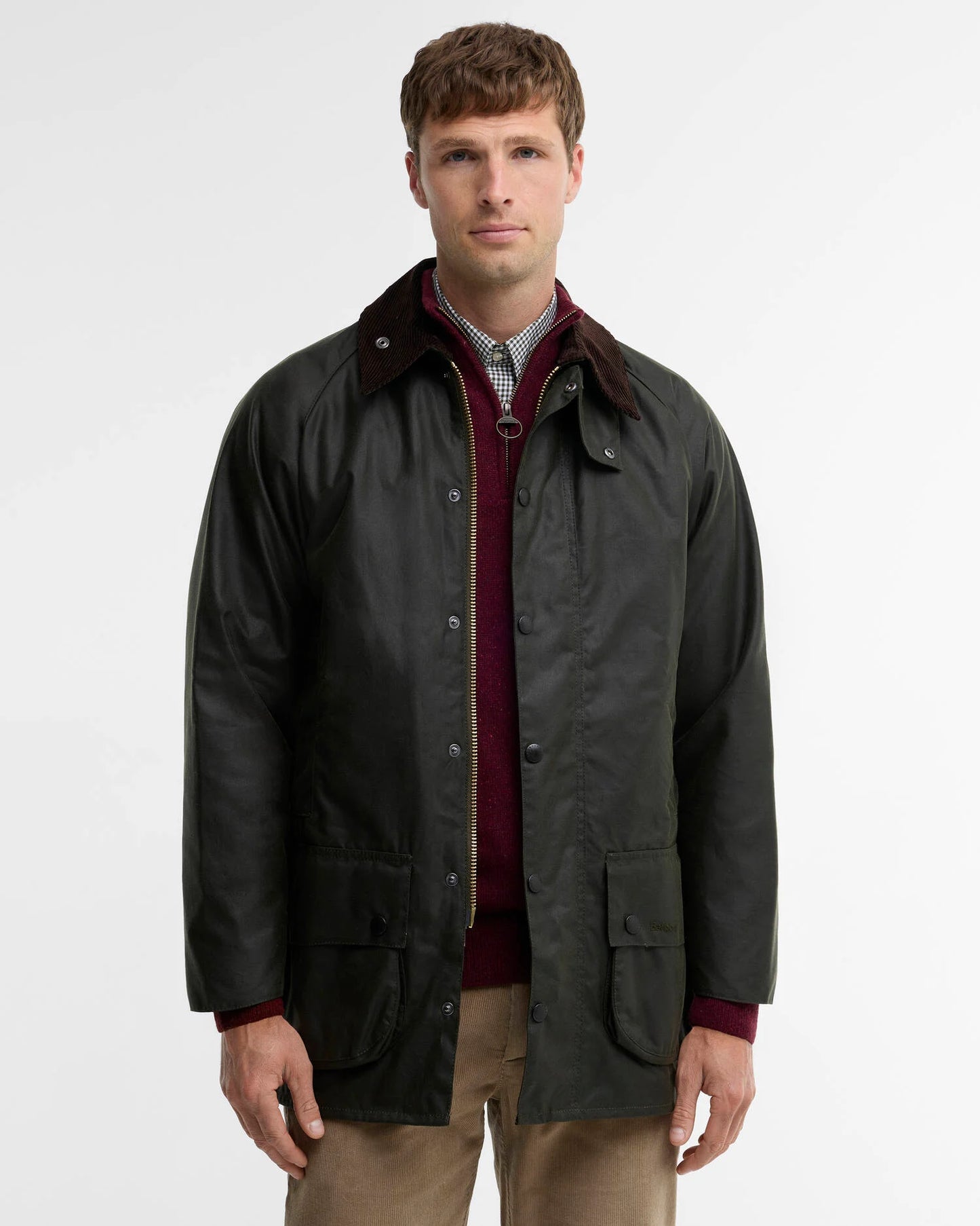 BARBOUR BEAUFORT ARCHIVE OLIVE WAXED