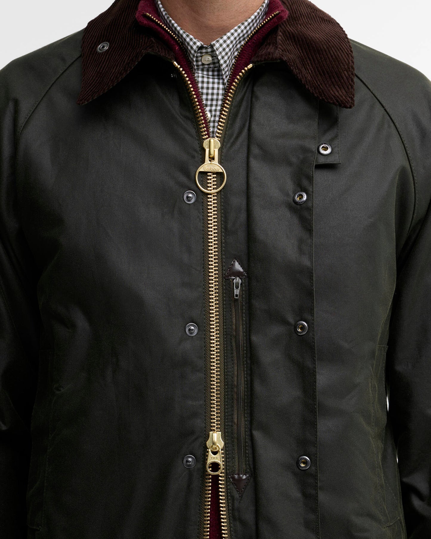 BARBOUR BEAUFORT ARCHIVE OLIVE WAXED