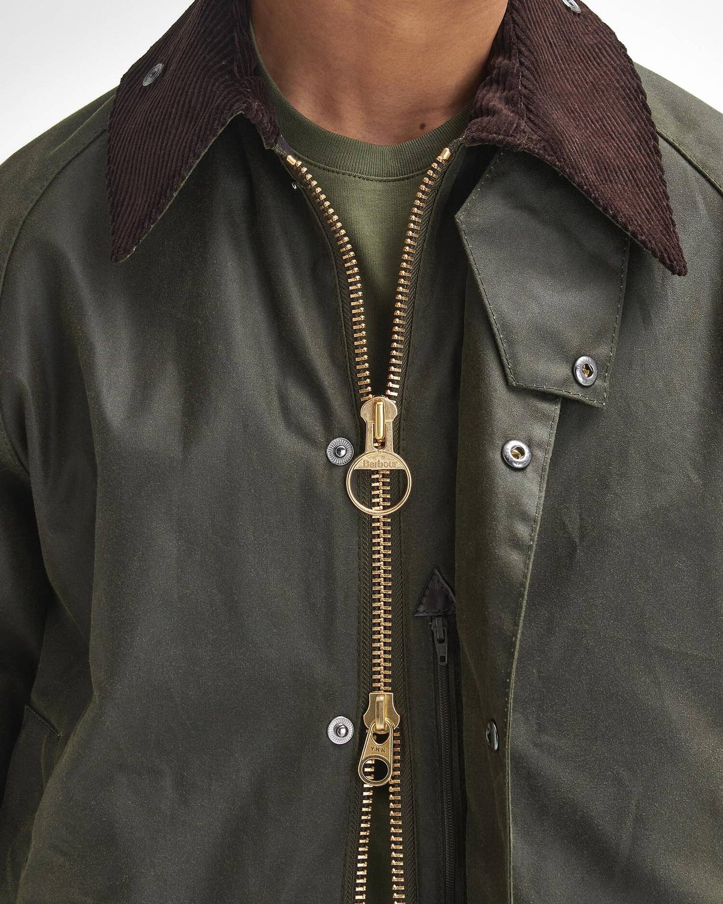 BARBOUR BEAUFORT ARCHIVE OLIVE WAXED